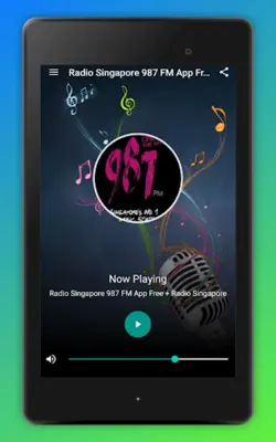 987FM Radio Singapore App SG android App screenshot 0