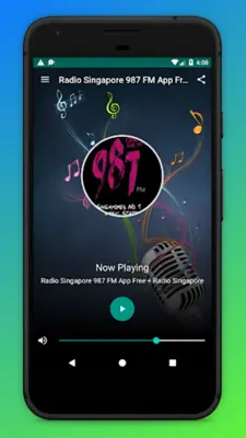 987FM Radio Singapore App SG android App screenshot 1